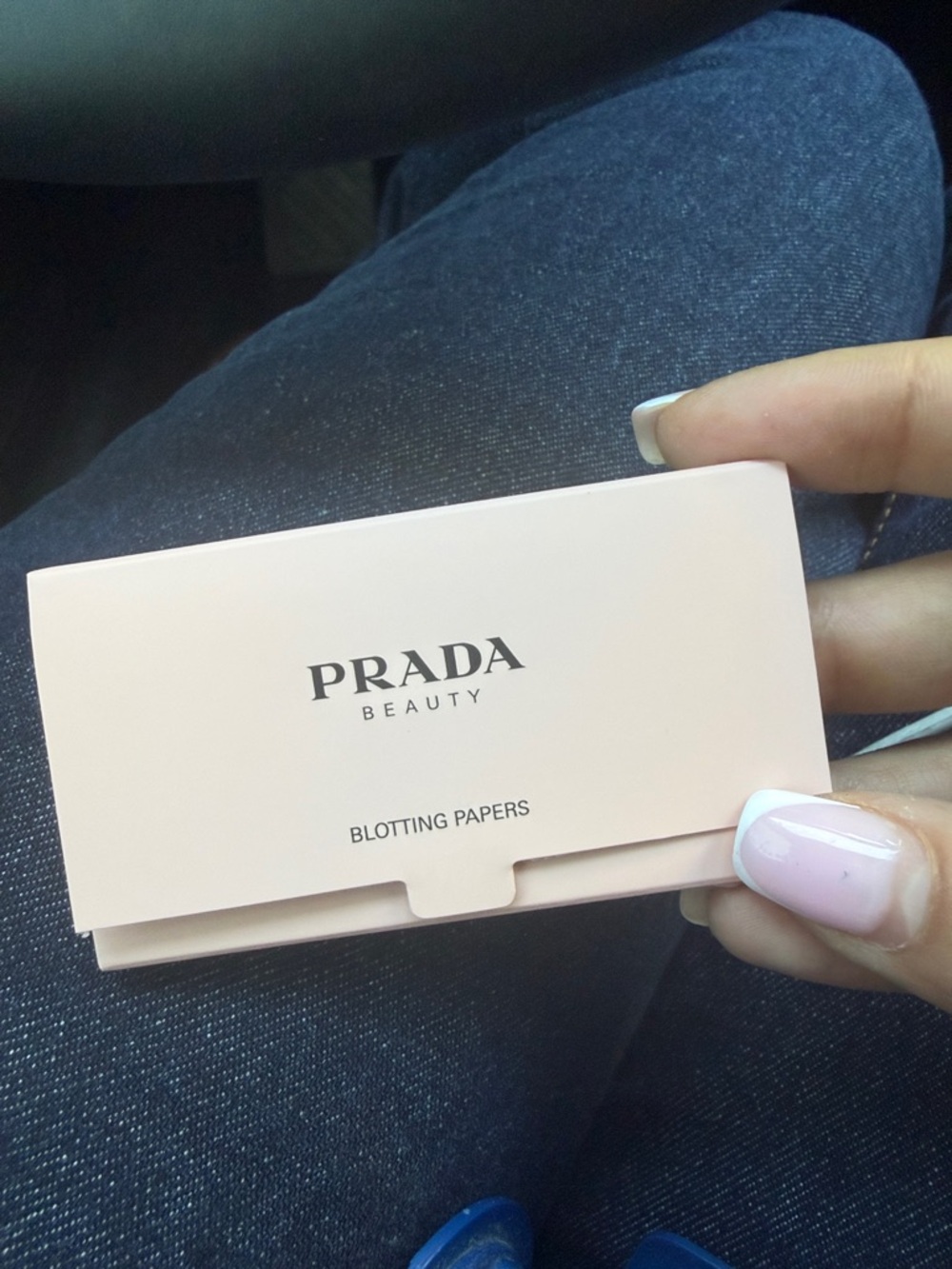 Prada Beauty Blotting Papers Compact - Pale Pink